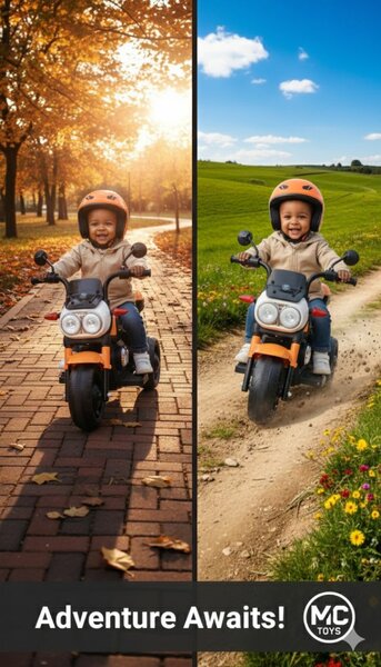 Moto électrique enfant 1-5ans