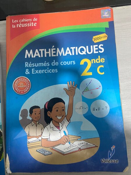 Livre de Mathématiques 1ère D