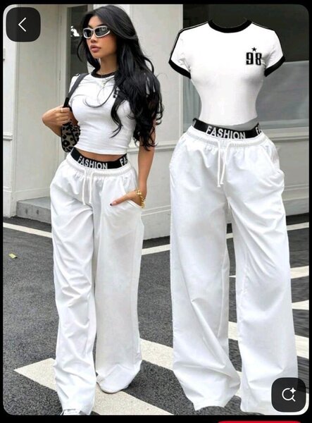 Tenue décontractée blanche