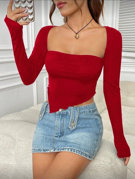 Haut à manches longues élégant