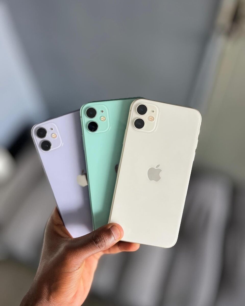 Apple iPhone 11 - 3 couleurs