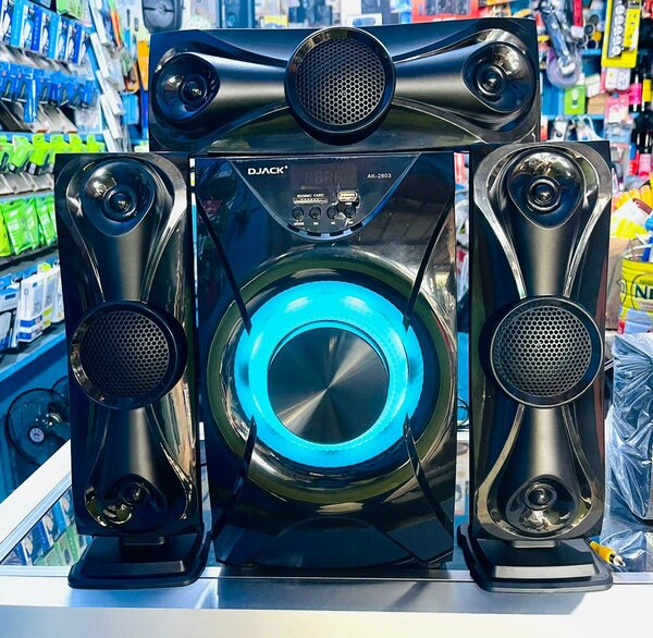 Système Audio DJACK avec Éclairage LED