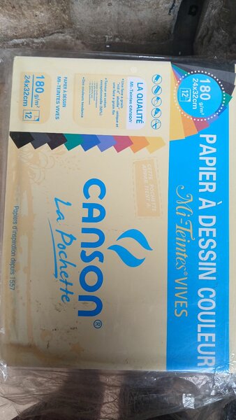 Papier a dessin blancs