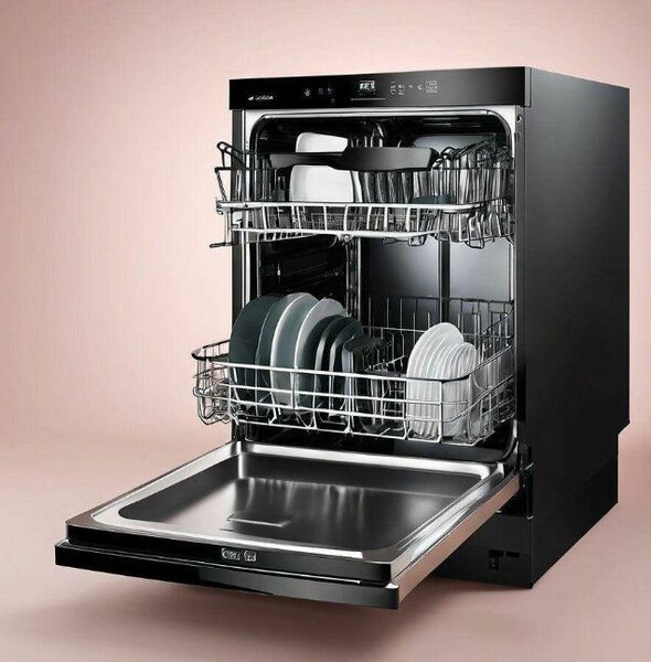 Lave-vaisselle encastrable noir