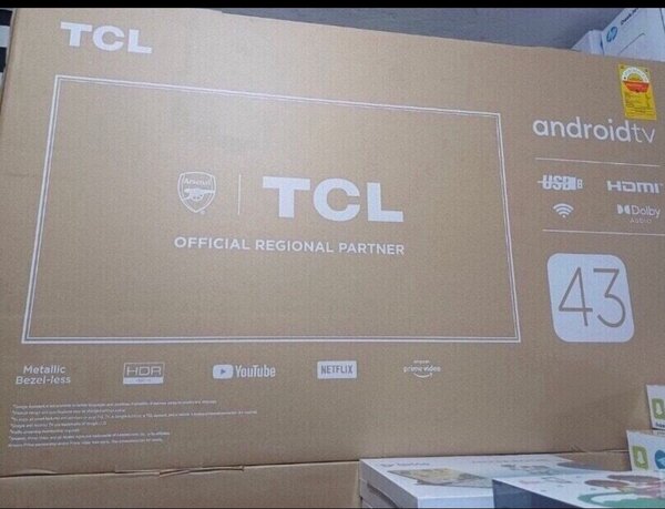TCL 43inches television, smart