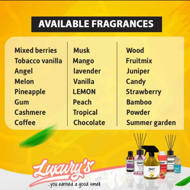 Luxury's reed Diffusers 100ml