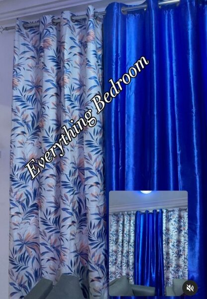 Blue 💙 3pcs curtains