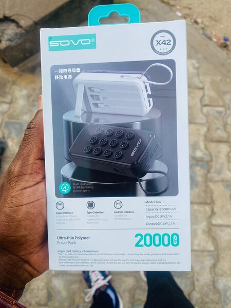 Powerbank SOVO 20000mAh