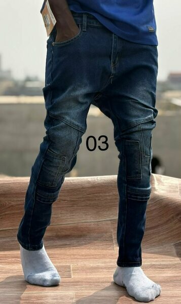 Jean bleu skinny homme