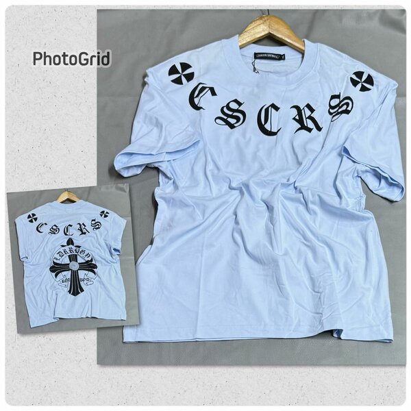 T-shirt bleu homme CSCS