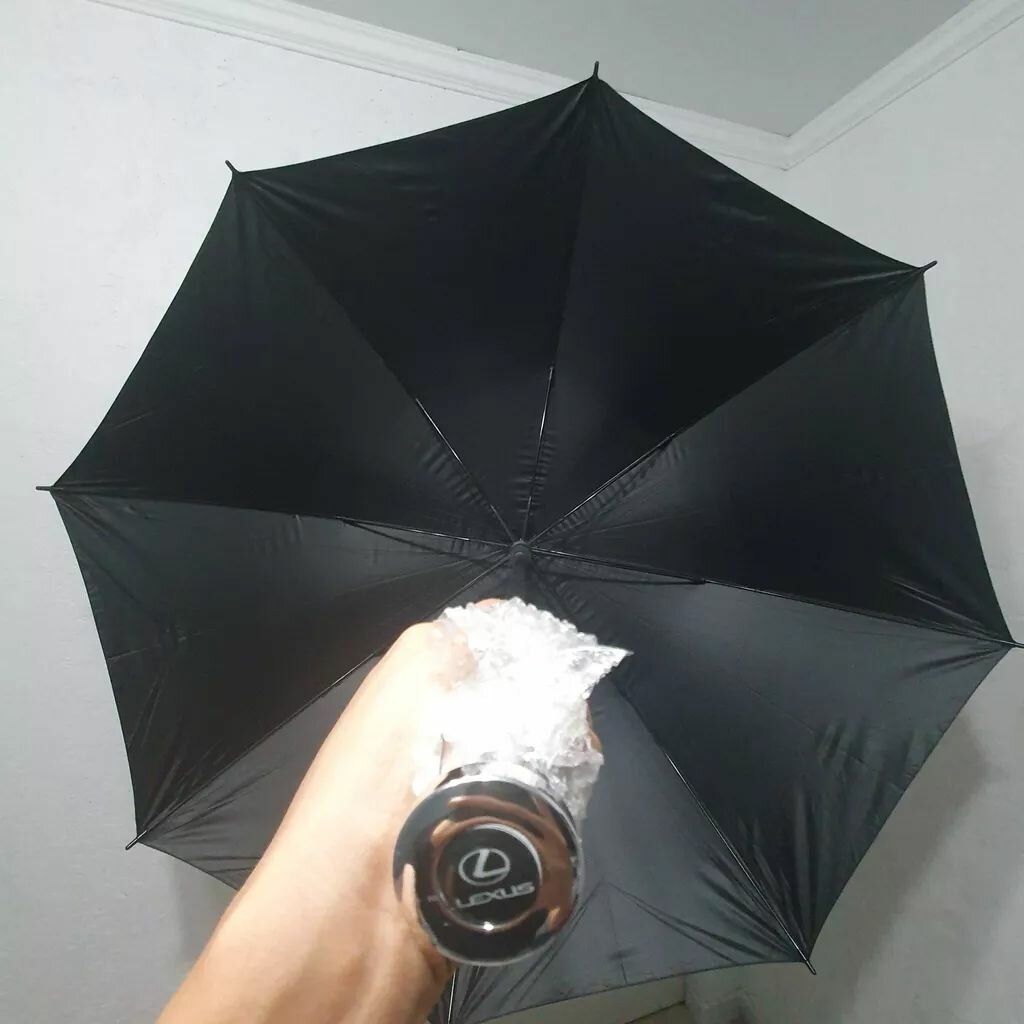 Тростевые зонты полуавтомат