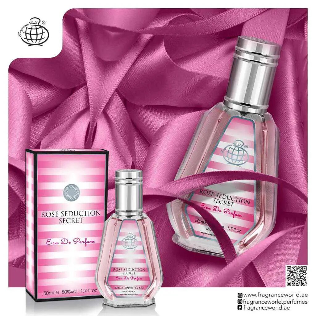 Fragrance world Rose seduction secrets Eau de parfum 50ml
