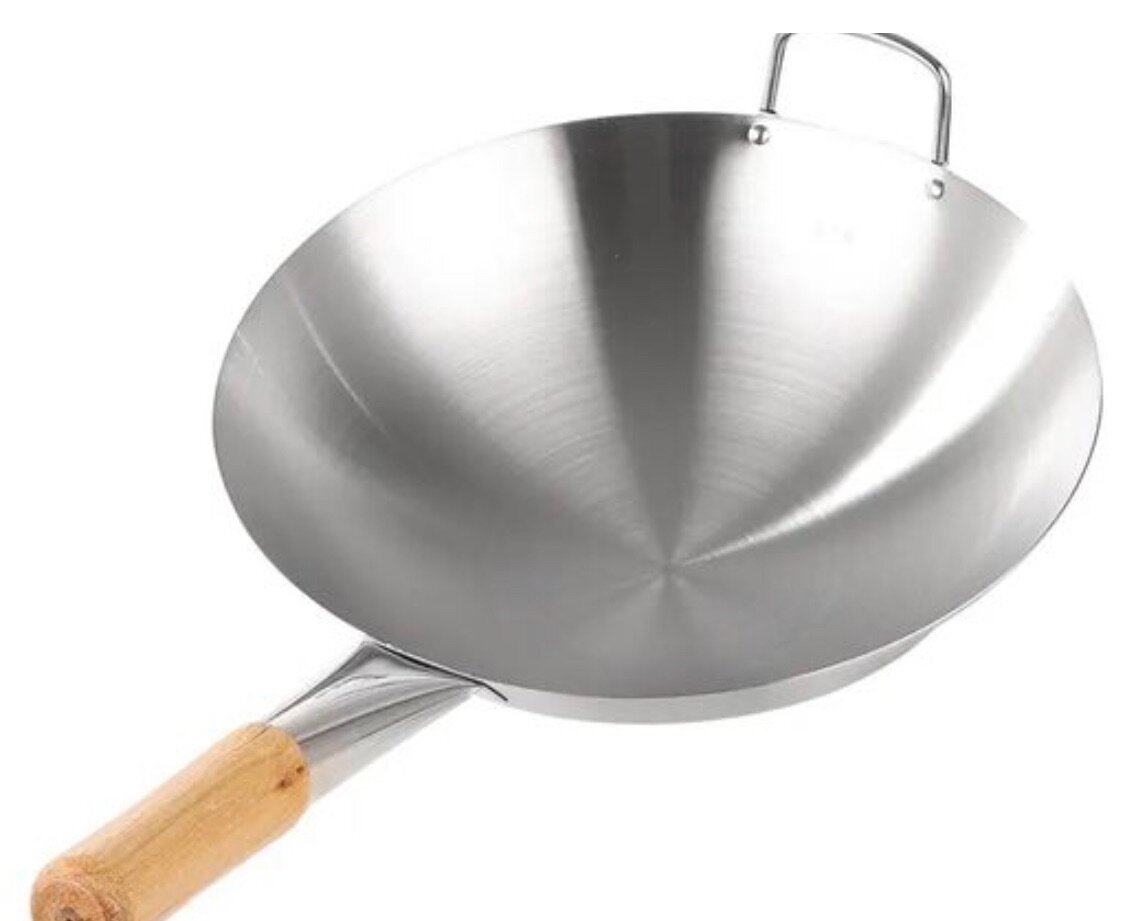Aluminum big size frying pan