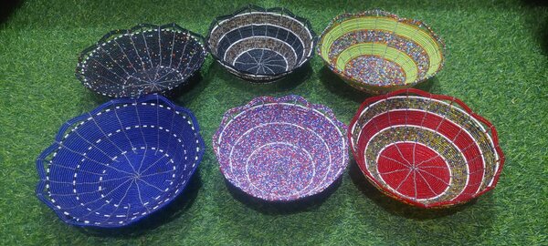 Beaded bowls