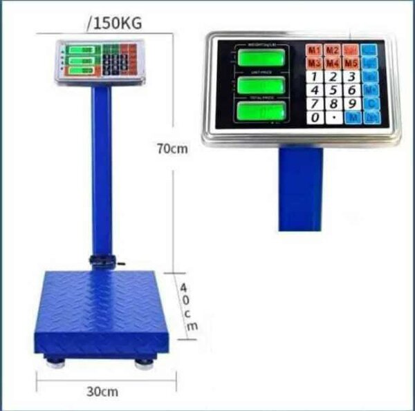 Balance électronique professionnelle 150kg