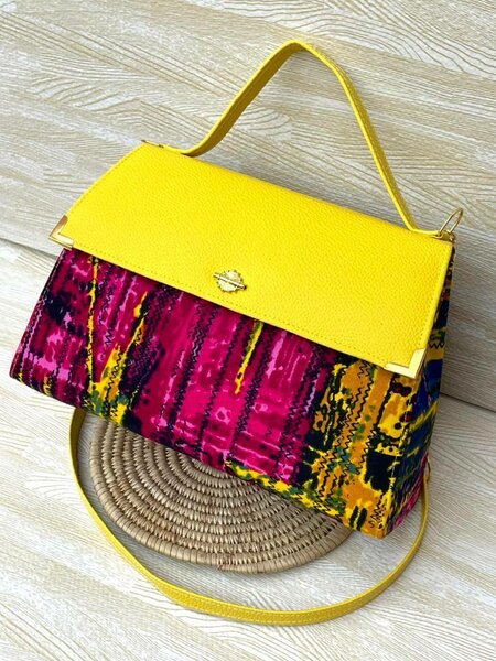 Sac unique en tissu coloré