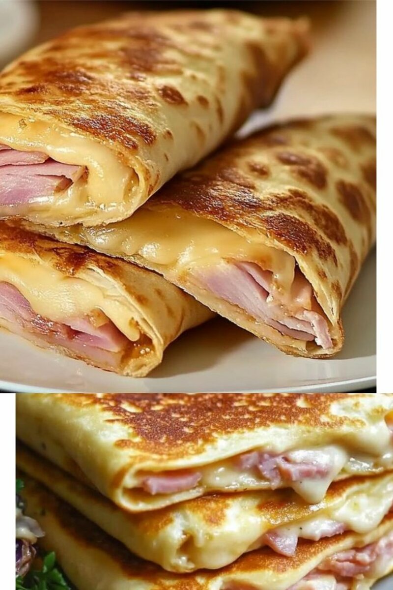 Crêpes Jambon-Fromage Gourmandes