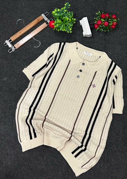 Polo vintage en tricot