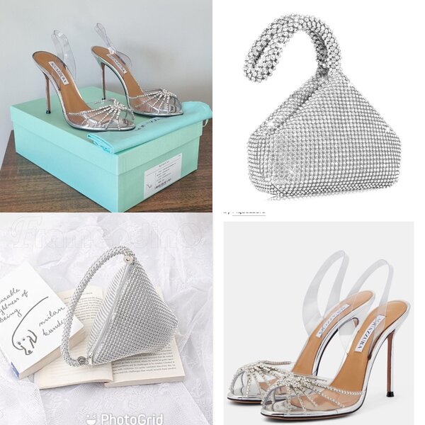 Classy heel and bag combo