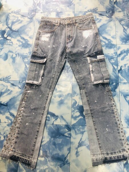 Jean cargo décontracté