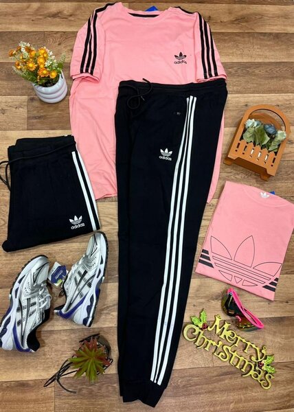 Ensemble sport rose et noir