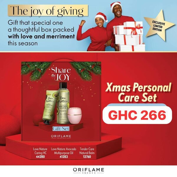 Oriflame,  Xmas gift set