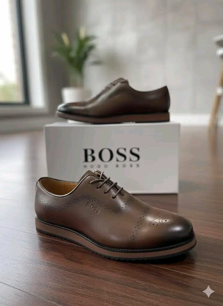 Chaussures en cuir BOSS élégantes