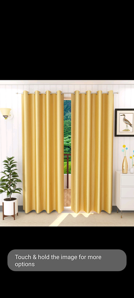 Plain curtains one colour
