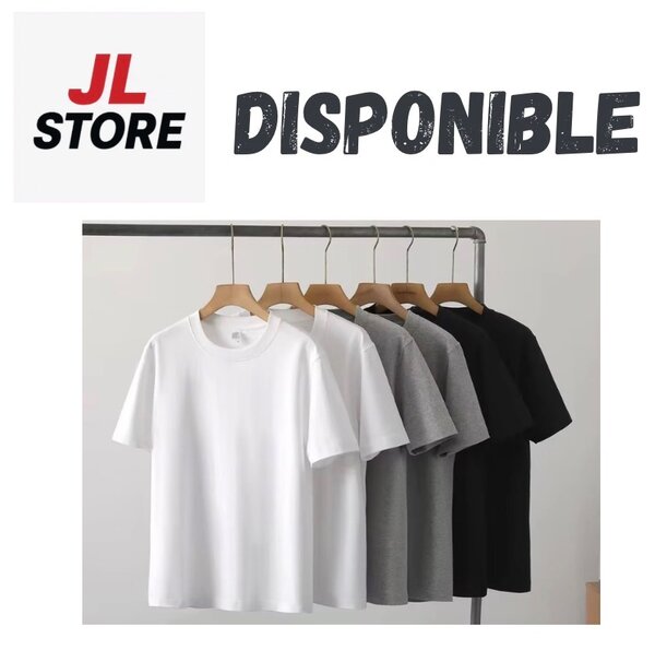 T-shirt blanc en coton