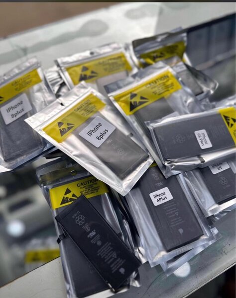 iPhone batteries and chargers available