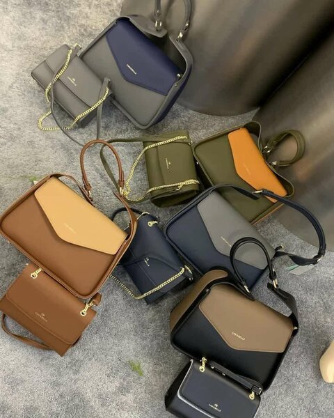 Chic Set de Sacs en Cuir