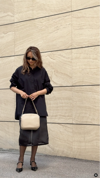 сумка бежевая