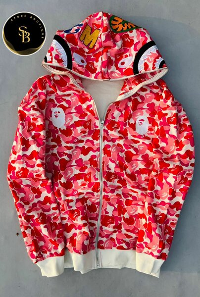 Veste à capuche camouflage