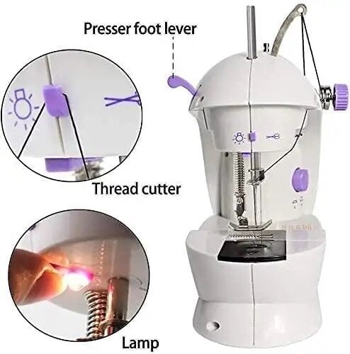 Mini sewing machine
