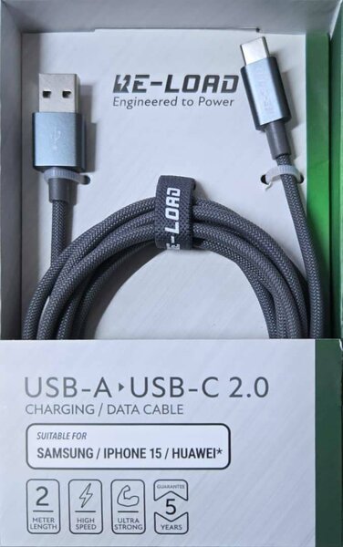 Câble USB-A vers USB-C 2m Re-Load