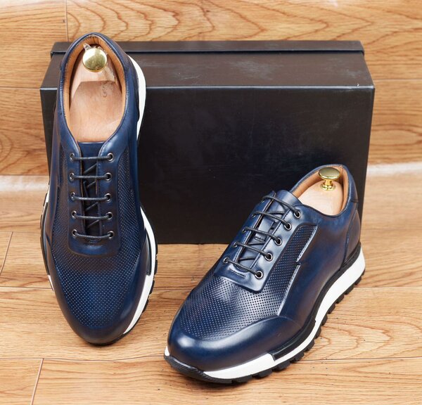 Baskets en cuir élégantes