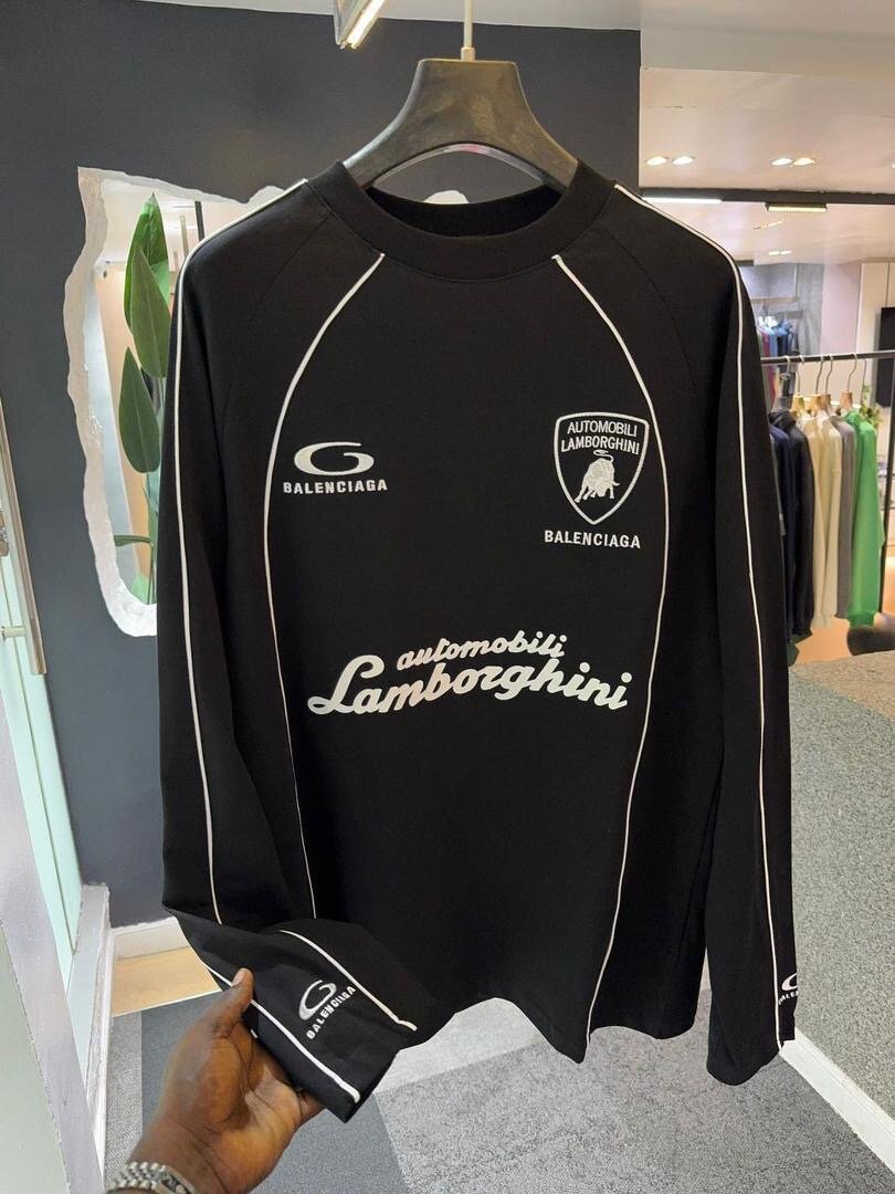Balenciaga x Lamborghini Sweatshirt noir
