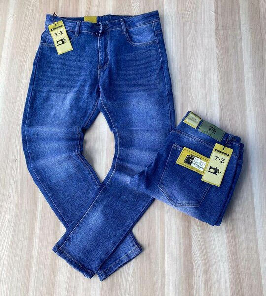 Quality blue jeans trousers available