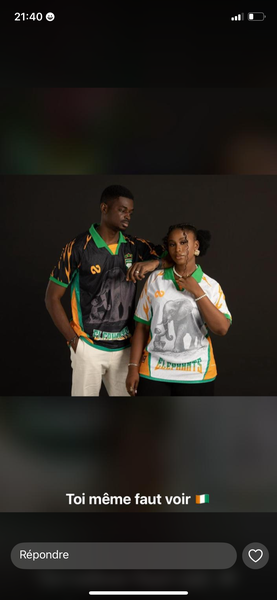 Maillot Côte d'Ivoire CAN