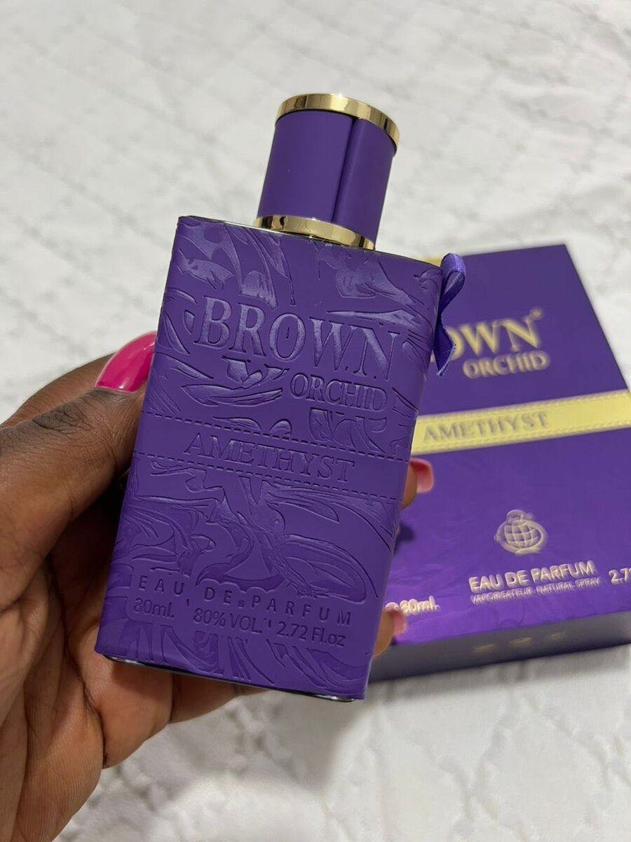 Brown Orchid Amethyst