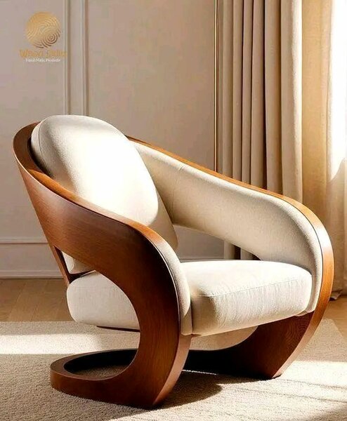 Fauteuil design en bois