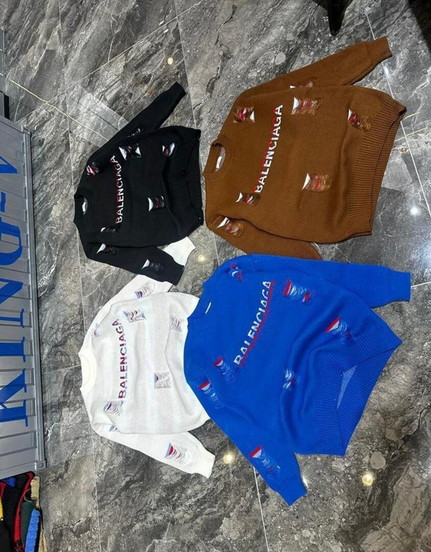 Sweaters tendance colorés