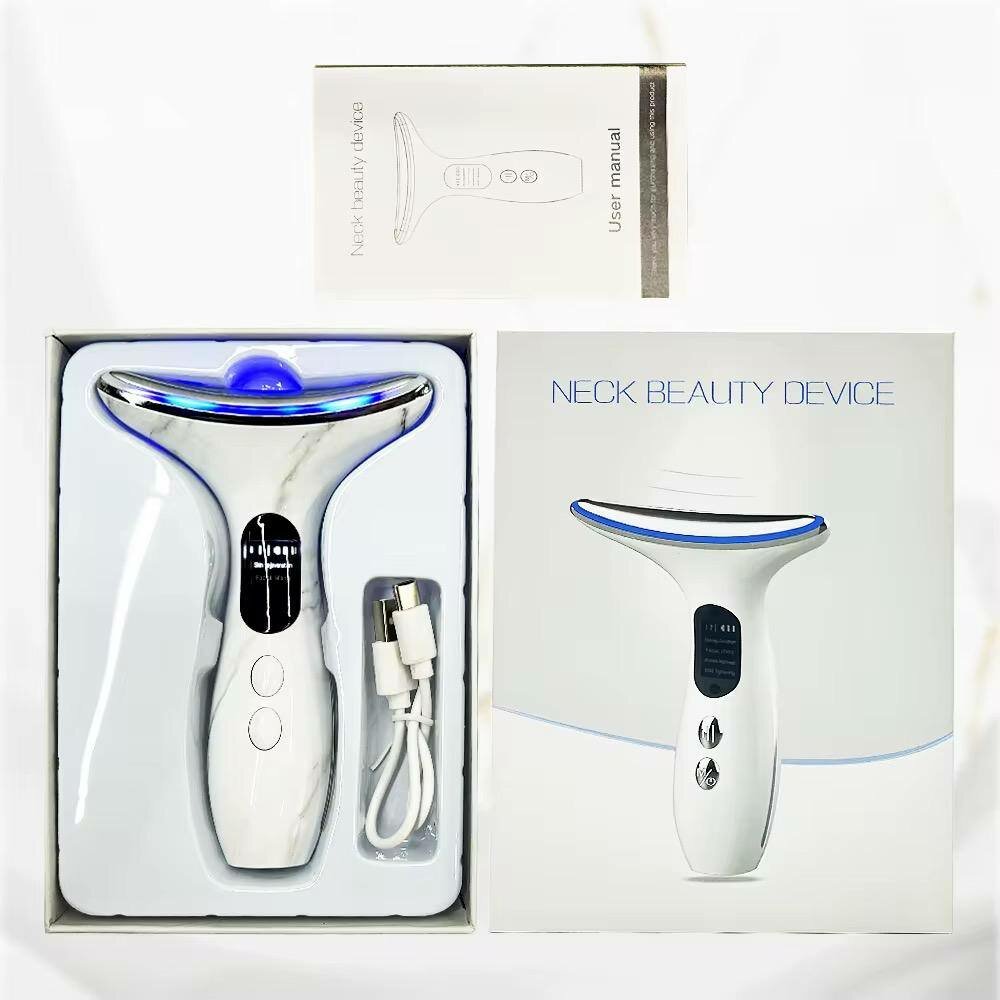 Appareil de beauté du cou LED