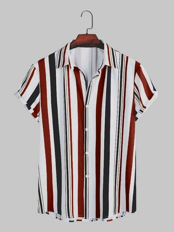 Chemise homme à rayures