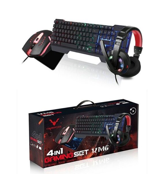 Set gaming 4-en-1 RGB