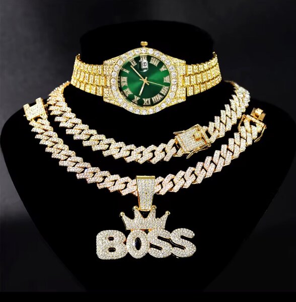 Montre et Collier "BOSS"