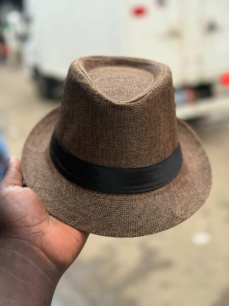 Chapeau Fedora en Lin