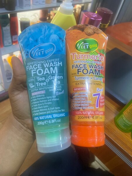 Veetgold turmeric face wash