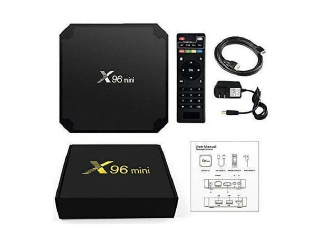 X96 Mini Smart Tv Box 2+16 Go Multimédia Android Wifi HDR