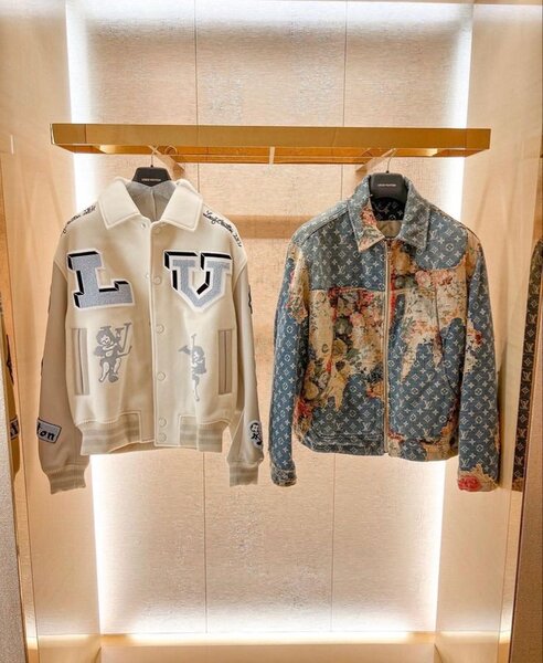 Vestes homme LV authentique